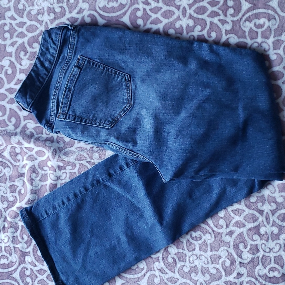 Torrid denim. Relaxed bootcut blue jeans